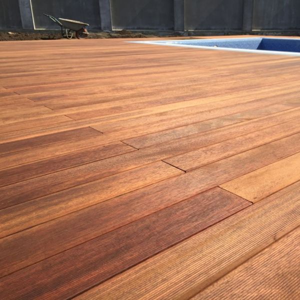 Террасная доска PolymerWood Lite Мербау 2200х138х19 мм