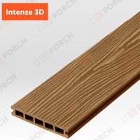 Террасная доска Porch Intense Teak 3D 3000х150х24 мм