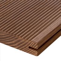 Террасная доска Термоясень, рифленная, паз 800-2900х140х20 мм