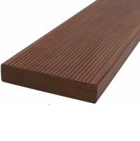 Террасная доска Термоясень, рифленная, 800-2900х80х20 мм
