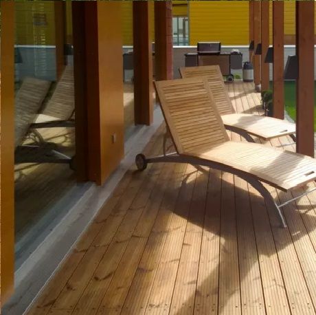 Террасная доска Термососна сорт АВ 1000-4000х138х26 мм