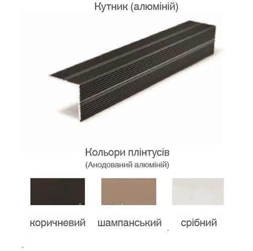 Уголок алюминиевый Gamrat 3600х35х35 мм