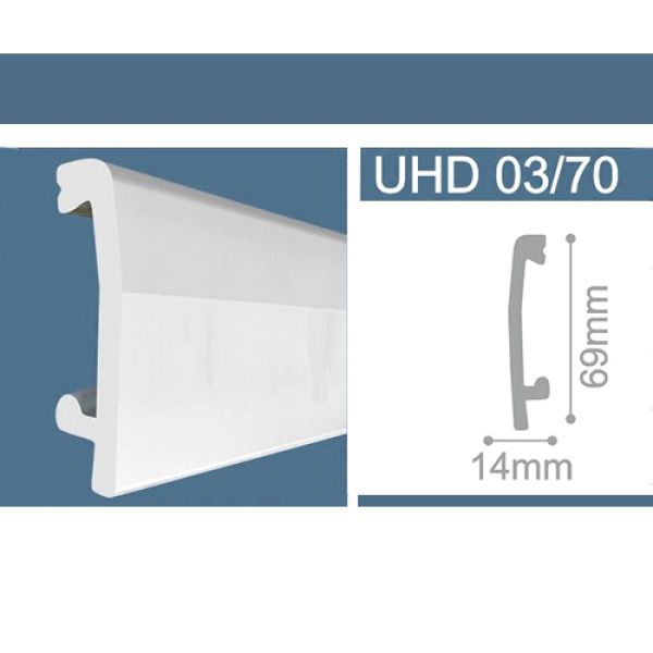 Плинтус полимерный Solid UHD03/70