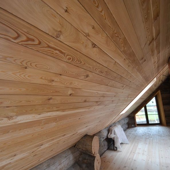 Вагонка Штиль Сибирская лиственница, сорт Elite