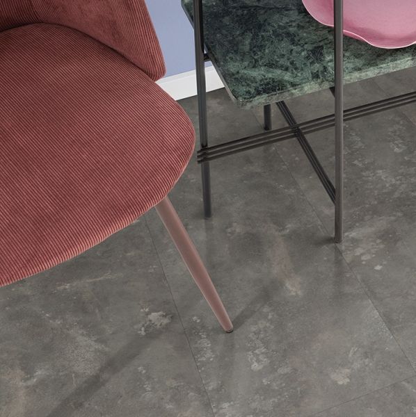 Виниловая плитка Egger Pro Design+ Large 7.5/33 Камень металл антрацит