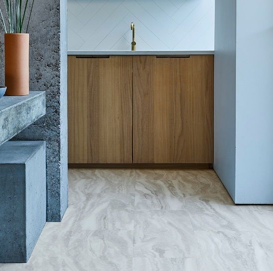 Виниловая плитка LG Decotile Сланец светлый