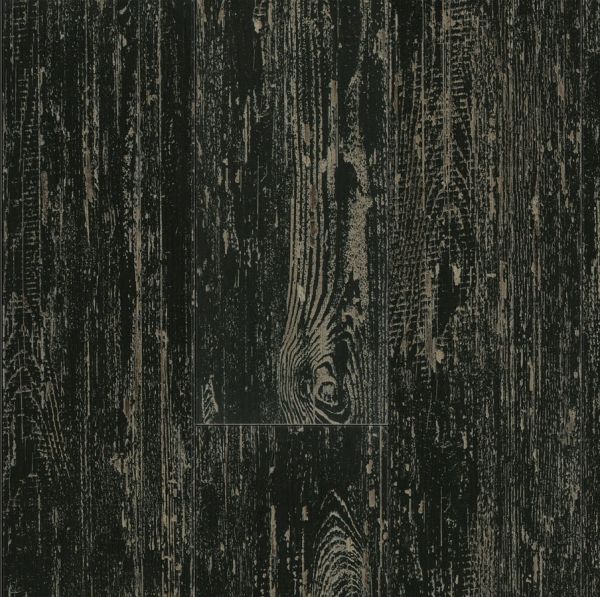 Виниловая плитка LG Decotile Сосна окрашенная черная