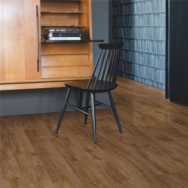 Вінілова плитка Quick-Step Alpha Vinyl Medium Planks Дуб осінній коричневий