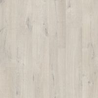 Виниловая плитка Quick-Step Pulse Click Дуб хлопковый белый румянец