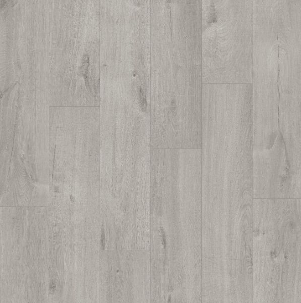 Виниловая плитка Quick-Step Pulse Click Plus Дуб хлопковый холодный серый