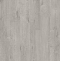 Виниловая плитка Quick-Step Pulse Glue Plus Дуб хлопковый холодный серый