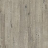 Виниловая плитка Quick-Step Pulse Glue Plus Дуб хлопок серый пиленый