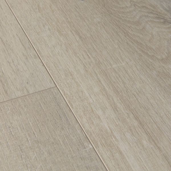 Виниловая плитка Quick-Step Pulse Glue Plus Дуб хлопок теплый серый