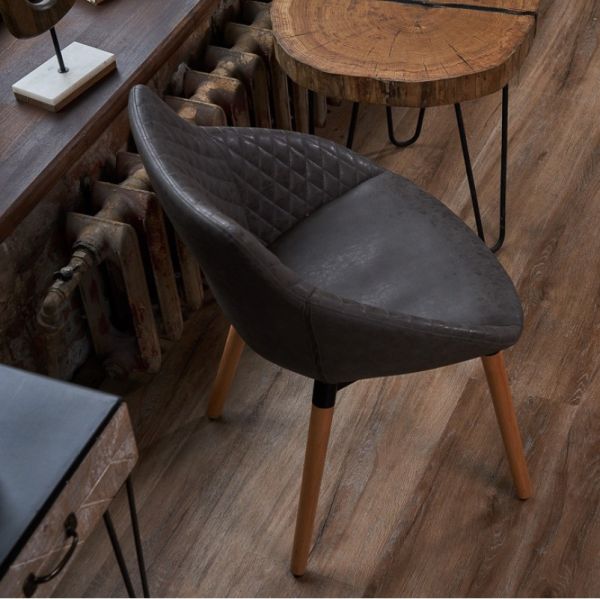 Виниловая плитка Vinilam Ceramo клеевая Дуб Биль