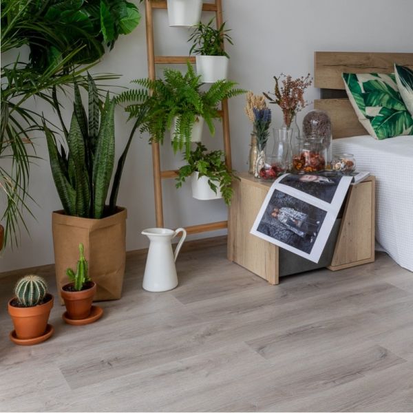 Виниловая плитка Vinilam клеевая Дуб Ален