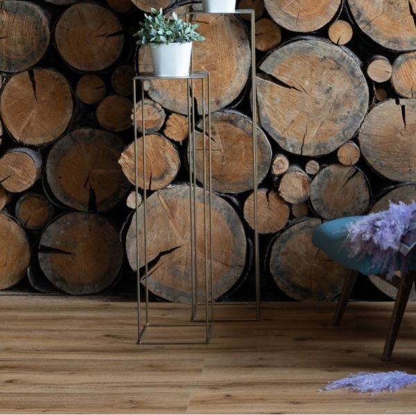 Виниловая плитка Vinilam клеевая Дуб Марбург